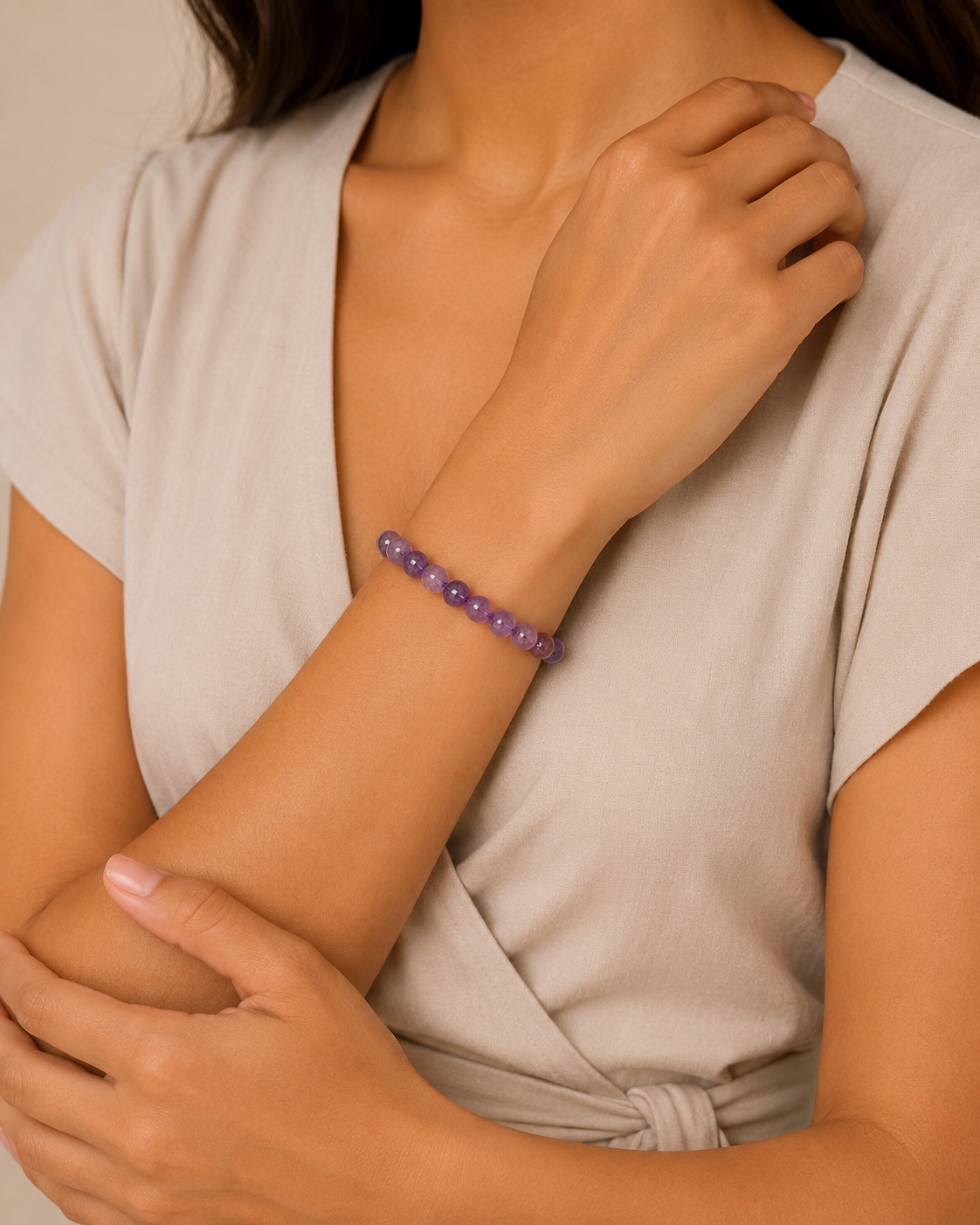 Royal Dusk — Zambian Amethyst Bracelet
