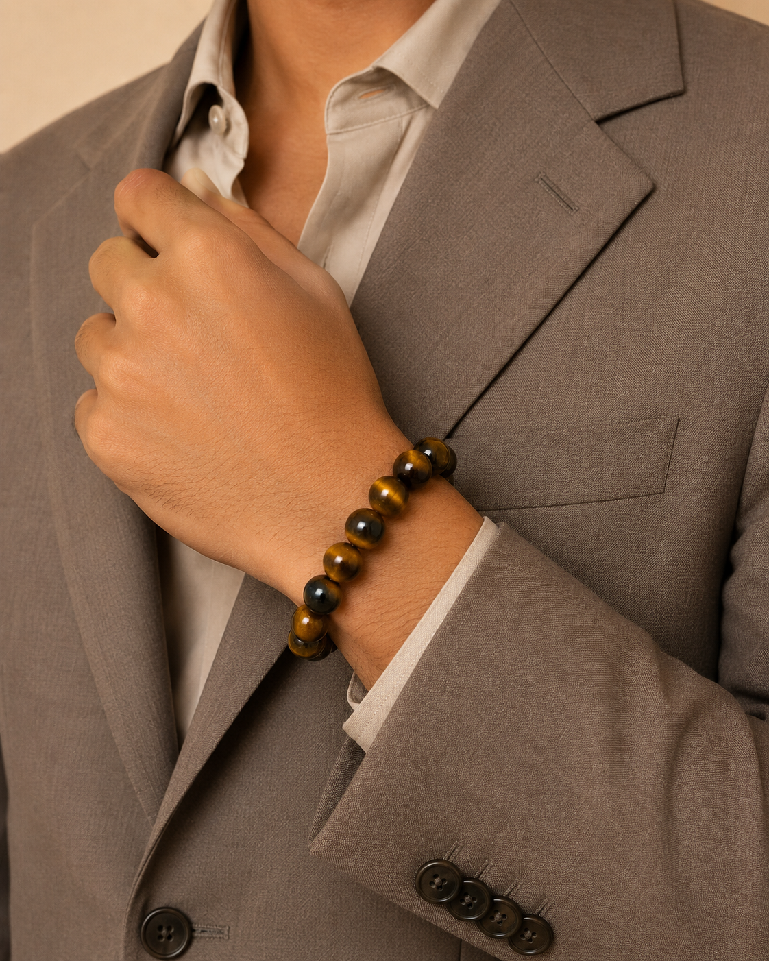 Solaris Royale — Golden Tiger’s Eye Bracelet