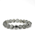 Azure Whisper — Blue Rabbit Hair Quartz Bracelet