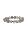Azure Whisper — Blue Rabbit Hair Quartz Bracelet