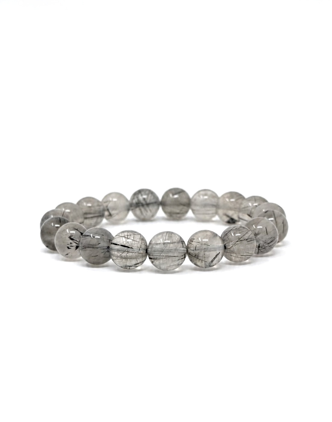 Azure Whisper — Blue Rabbit Hair Quartz Bracelet