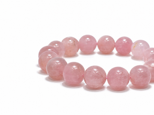 Blush Serenity — Madagascar Rose Quartz Bracelet