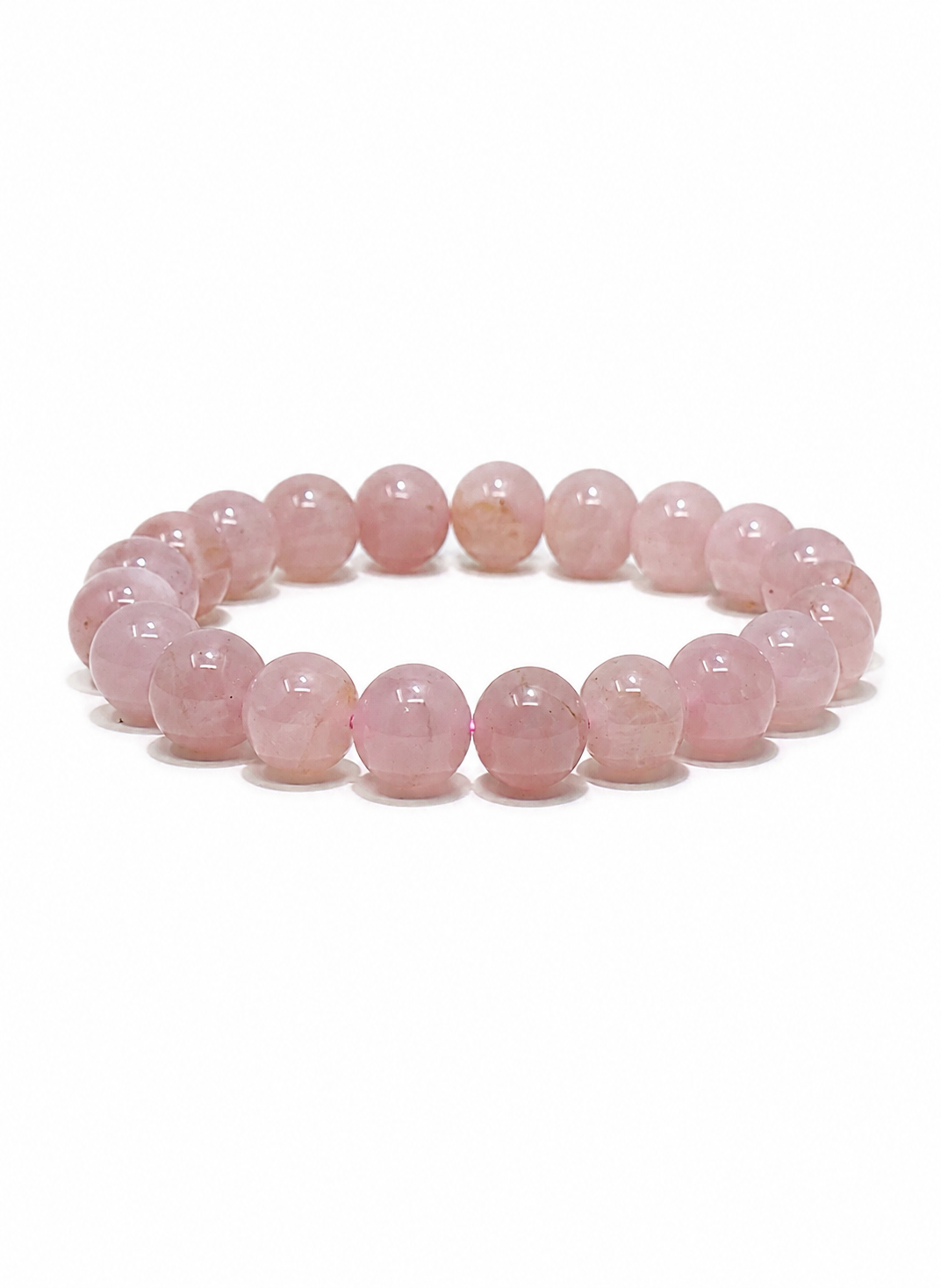 Blush Serenity — Madagascar Rose Quartz Bracelet