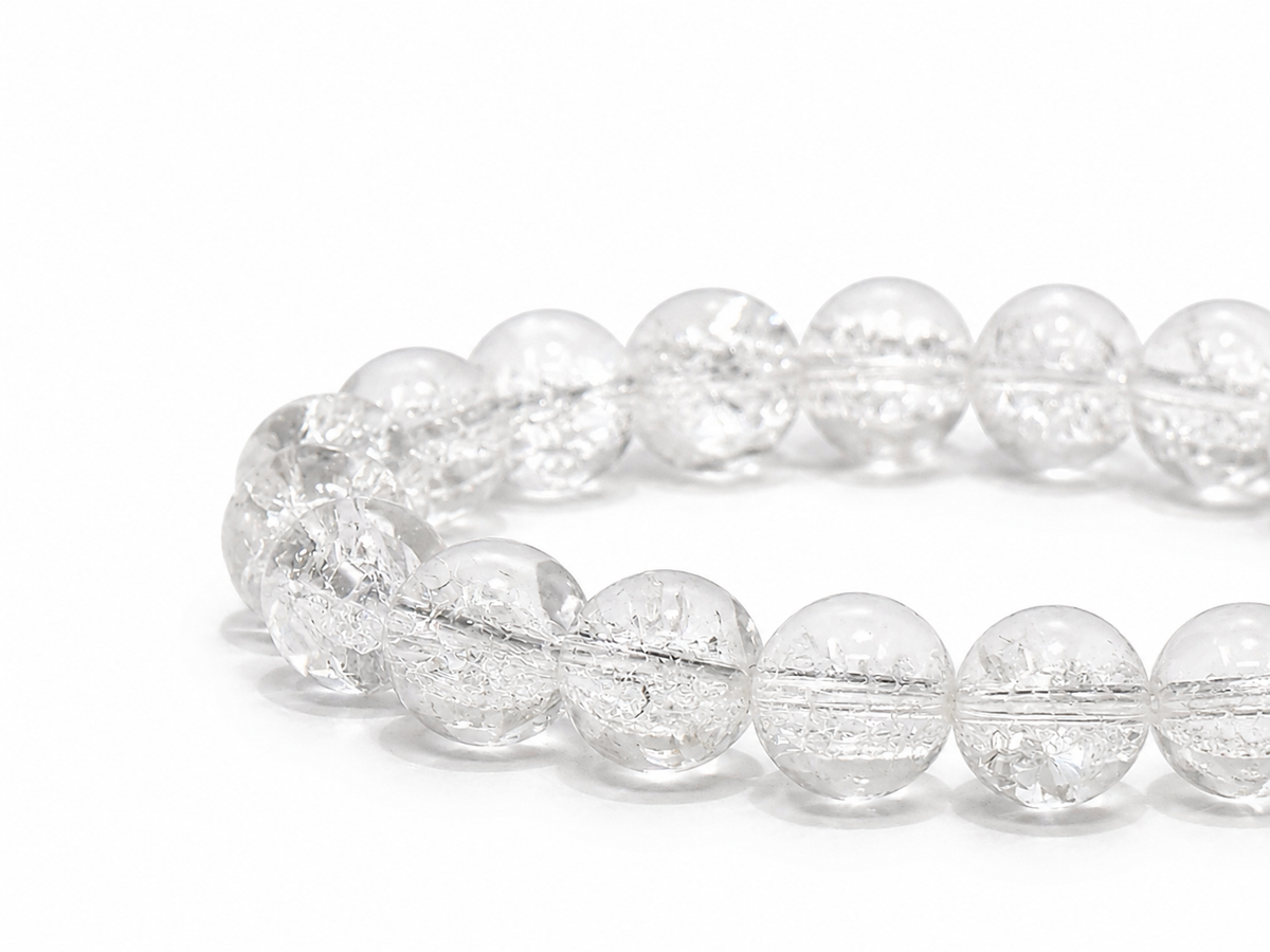 Himalayan Lumière — Clear Quartz Bracelet