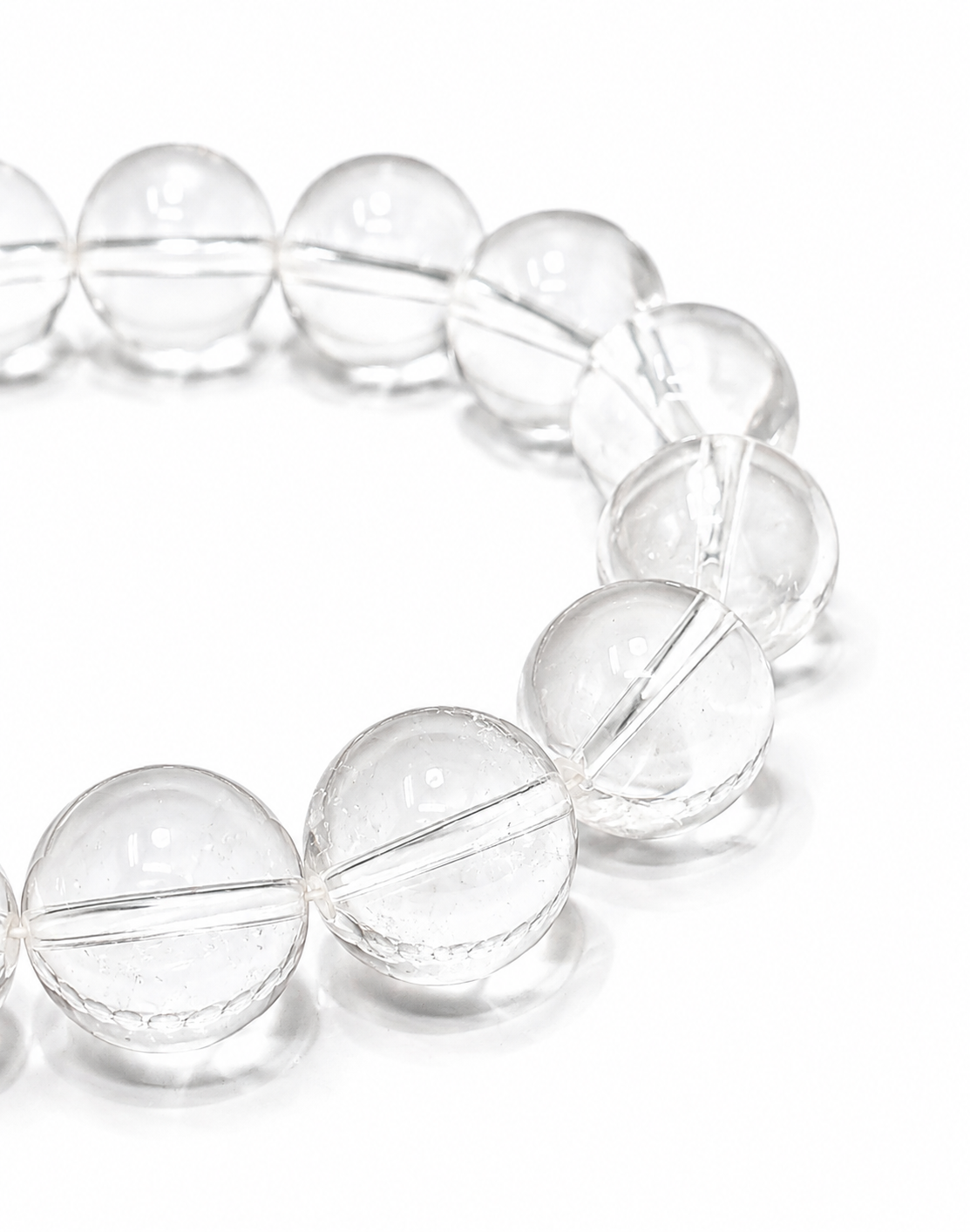 Pure Lumière — Clear Quartz Bracelet