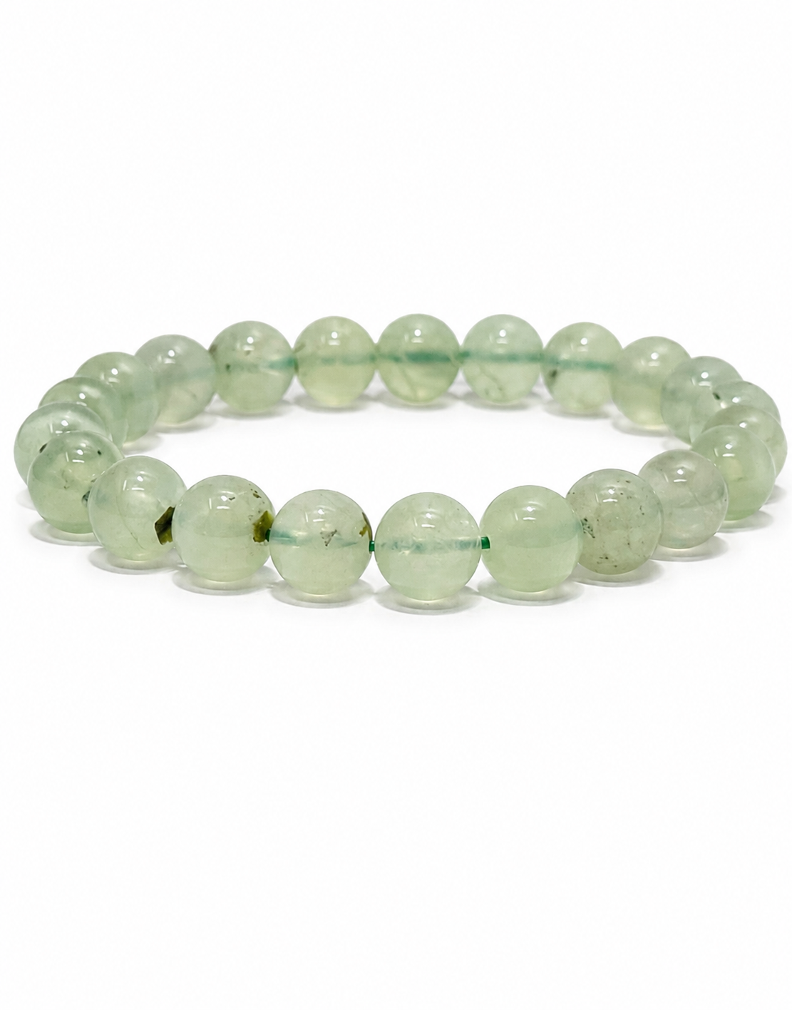Verdant Whisper — Prehnite Bracelet