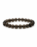 Midnight Ground — Smoky Quartz Bracelet