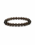Midnight Ground — Smoky Quartz Bracelet